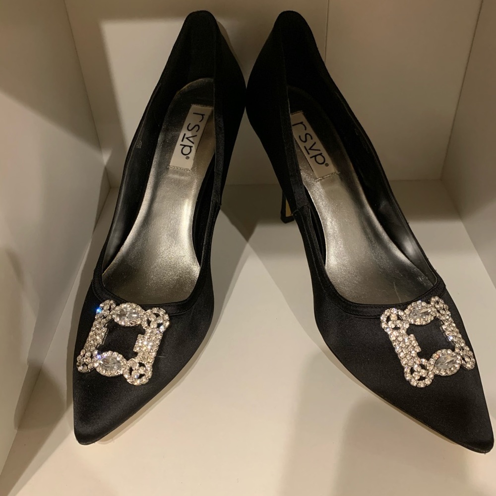 RSVP Sincere Black dressy heel